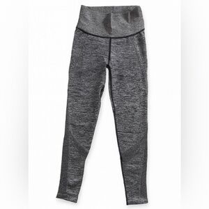 All In Motion Ultra High Waist Gray/Black Compression Leggings – Size M